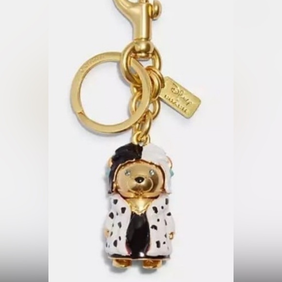Coach x Cruella Keychain/Bag Clip - Picture 1 of 2